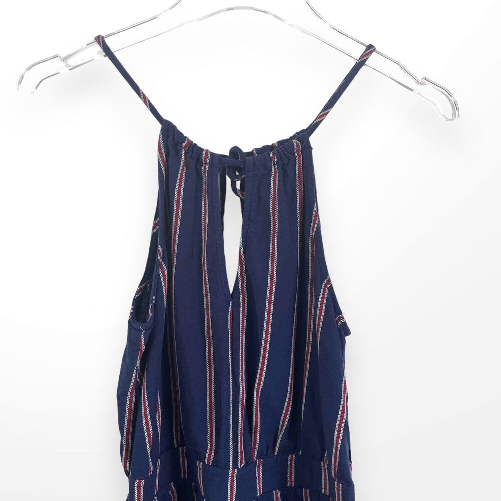 Universal Thread Blue Red Striped Sleeveless Jump… - image 8